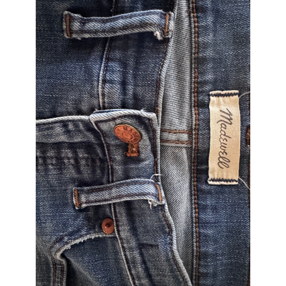 Women's Madewell Blue 9" High-Rise Skinny Jeans Size 27 - Picture 5 of 12